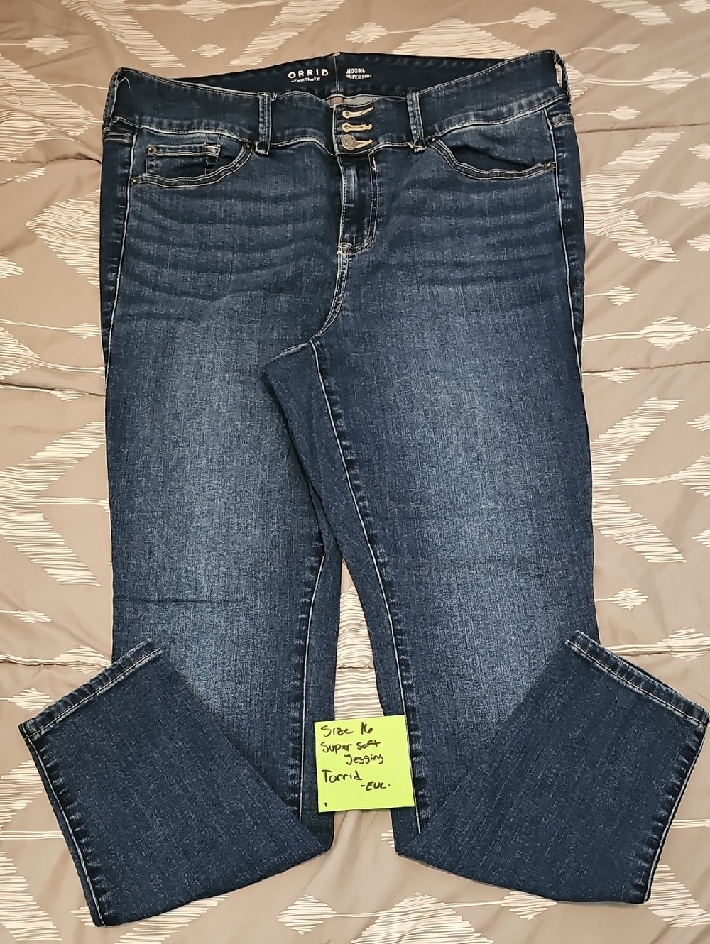 Torrid Dark Blue Jeggings